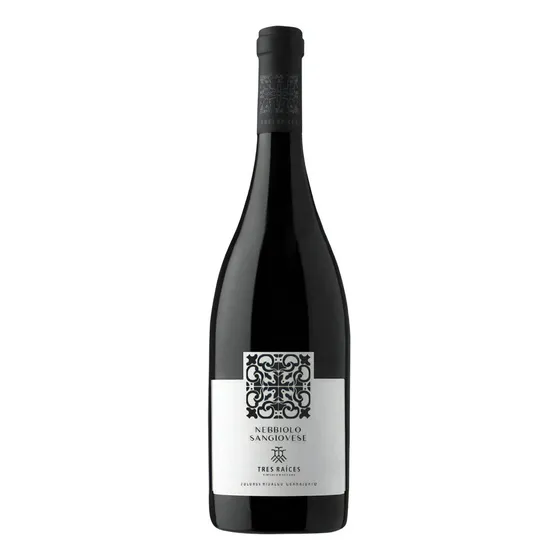 Vino Tinto Tres Raices Nebbiolo-sangiovese 750 Ml