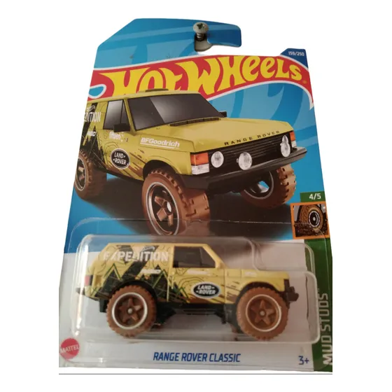 Camioneta Colección Hot Wheels Range Rover Classic Mattel
