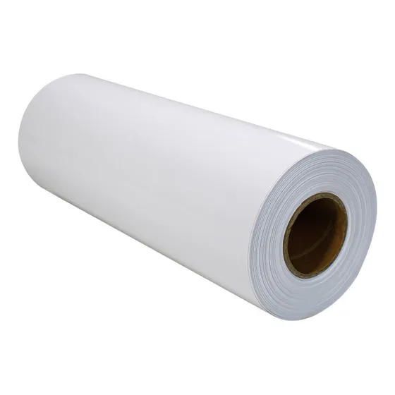Papel Adesivo Glossy Para Plotter 130g 305mmx30m Bobina Rolo Cor Branco