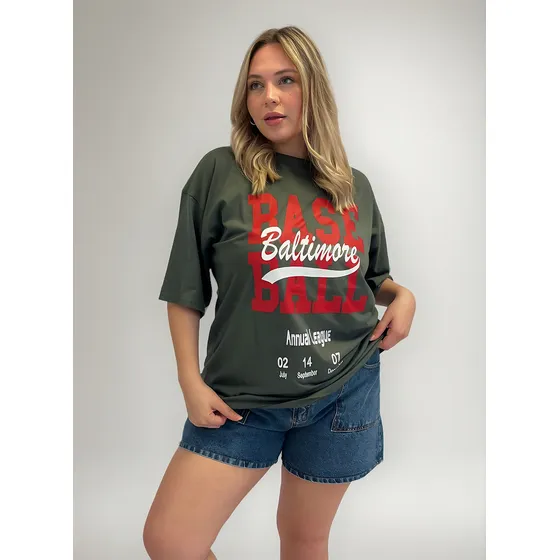 Remera Algodón Premium Estampado Talle Especial Like