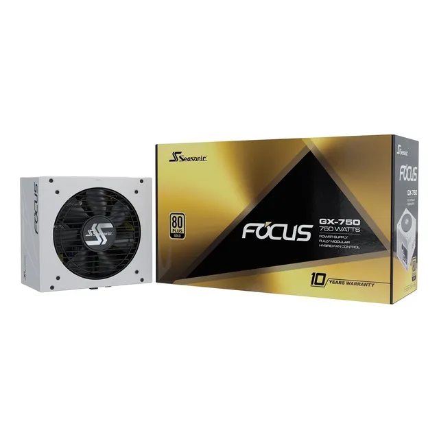 Fuente De Poder Seasonic Focus Gx-750w White 750w 80+ Gold 