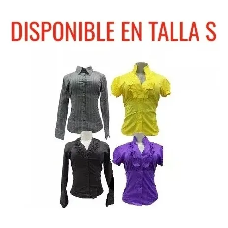 Docena De Camisa Manga Larga De Dama 