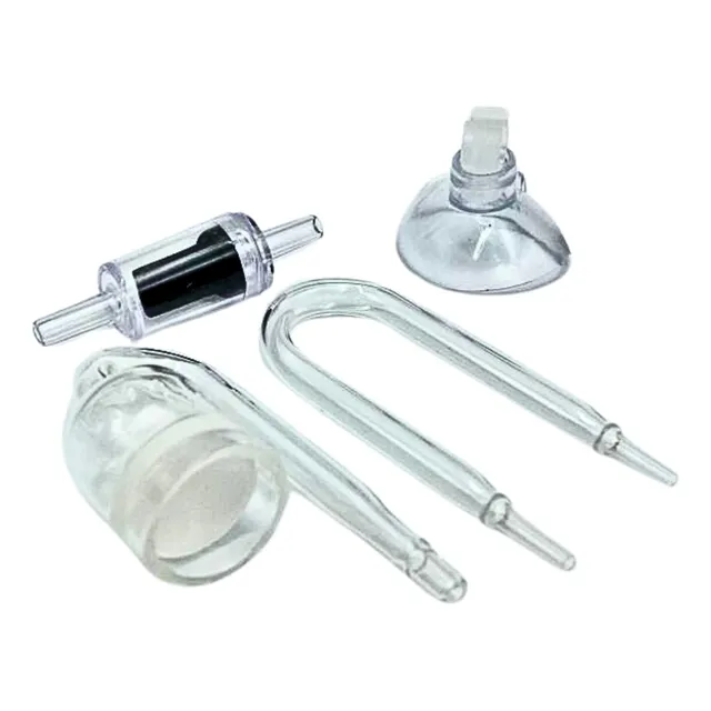 Difusor Generador Co2 Acuario Kit Válvula Antirretorno Chupa