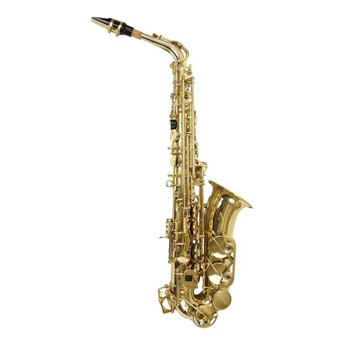 Saxofone Alto New York As-200 Laqueado Com Case Saxofone Alto New York As-200 Laqueado Com Case