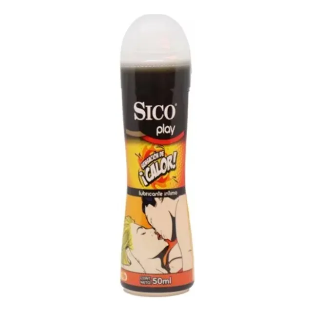 Sico Play Sensación Térmica Con Lubricante 50 Ml.