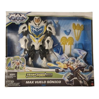 Max Steel Vuelo Sónico Original Transform Tek Max Steel Vuelo Sónico Original Transform Tek