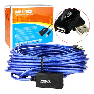 Cabo Amplificado Macho Usb Extensor 5 Metros 5m Compre Rj Cor Preto Cabo Amplificado Macho Usb Extensor 5 Metros 5m Compre Rj Cor Preto