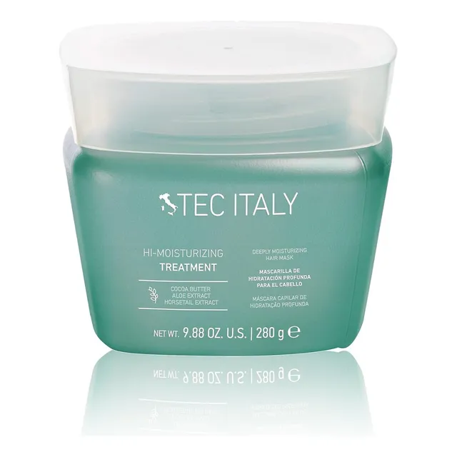 Mascarilla De Hidratacion Profunda Para Cabello Dañado Y Reseco Tec Italy Hi-moisturizing Treatment 280 G