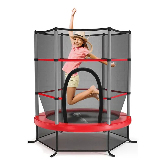 Cama Elastica Melfit 1,40 Mts Trampolin Red Chicos Mtkid1.4