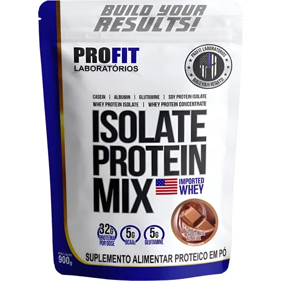 Whey Profit Isolado 900g Profit Laboratórios Polvo Sachet