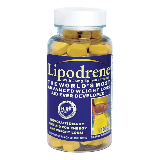 Lipodrene Amarillo 90 Tabs