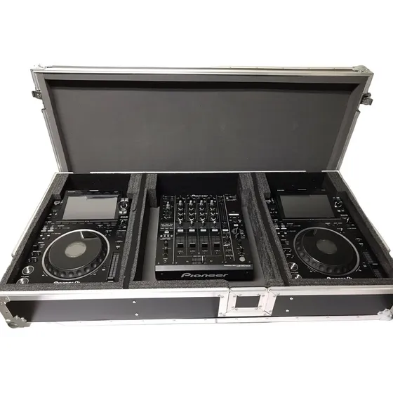 Estuche Rígido Para Dj Ho Dj 2cdj30001djma9 Con 3 U Rack