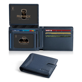 Runbox Carteras Para Hombre 15 Tarjeteros Slim Rfid Leather Runbox Carteras Para Hombre 15 Tarjeteros Slim Rfid Leather