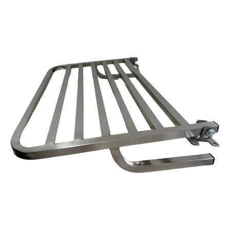 Assento Articulado 45x70cm Para Banheiro Em Inox 304 Prata Prateado