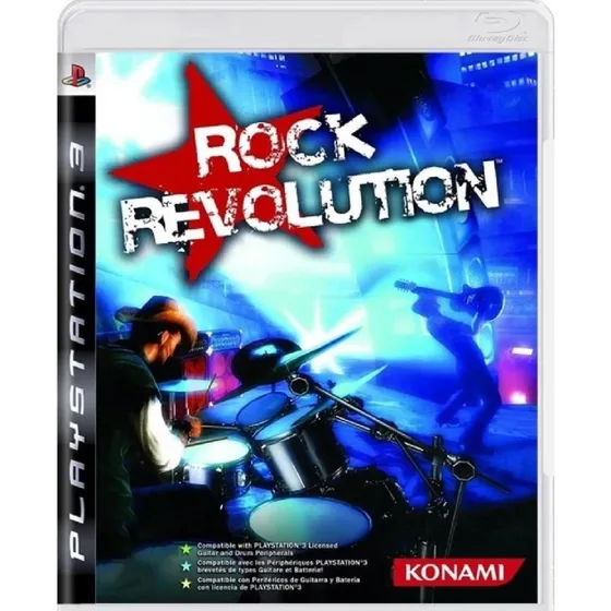 Jogo Ps3 Rock Revolution Original Mídia Física - Playstation