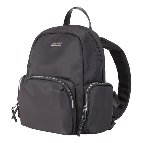 Mochila Impermeable Mujer Aoking V2308020-1 Color Negro Diseño de la tela Lisa
