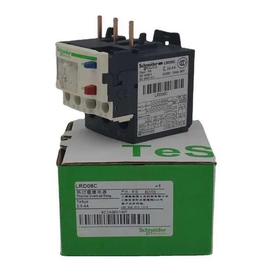 Rele Térmico - Schneider Electric - Lrd08 (2.5 - 4 Amperios)