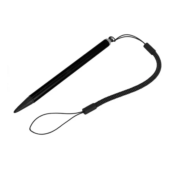 Lapiz Tactil Universal Negro Plateado Rojo Resistivo