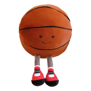 L Para Muñeco Peluche Con Pelota De Almohada Baloncesto L Para Muñeco Peluche Con Pelota De Almohada Baloncesto