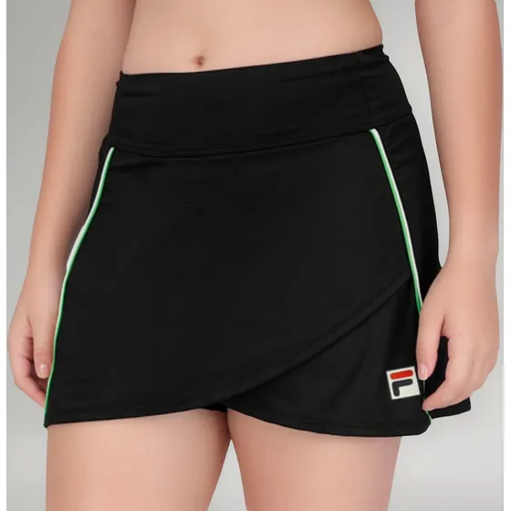 Pollera Short Fila Tenis Pádel Hockey Dama Mujer Gimnasio