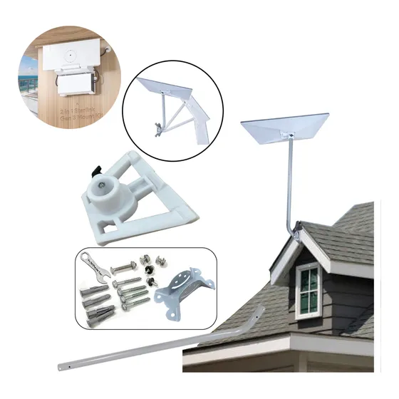 Combo Suporte Longo Starlink Gen3 96cm+ Suporte 2 Em 1 Modem