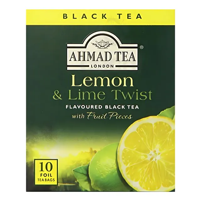 Te Ahmad Tea Black Lima Limón Caja X 10 Sobres