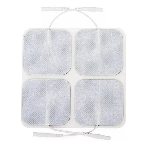 20 Eléctrodos Adhesivos Electroterapia Tens, Ems 5x5 Cm