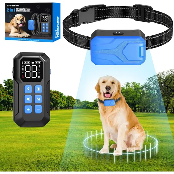 Collar De Entrenamiento Con Valla Inalámbrica.
