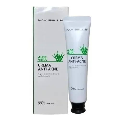 Crema Anti-acne De Aloe Vera Max Belleza Tipo de piel Grasa