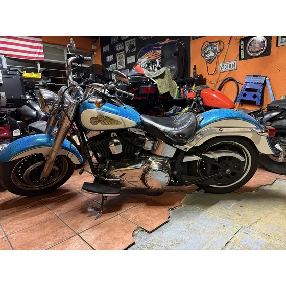 Softail Fatboy  Modelo 2011 Americana  Pintura De Colección