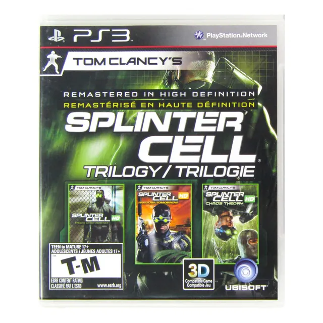 Splinter Cell Trilogy Xbox 360 Sin Manual Y Caratula Impresa