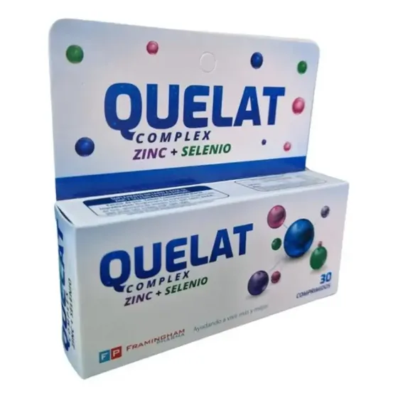 Quelat Complex Suplemento Framingham Pharma x 30 un | Cuotas sin interés