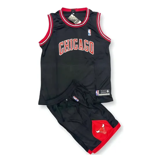 Conjunto Baloncesto - Nba Niño Y Adulto Bulls