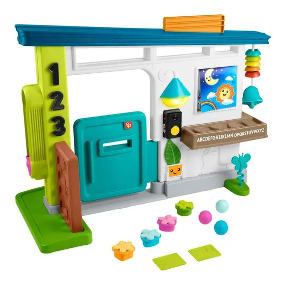 Fisher-price Juguete Para Bebés Casa Deluxe De Aprendizaje Color Multicolor