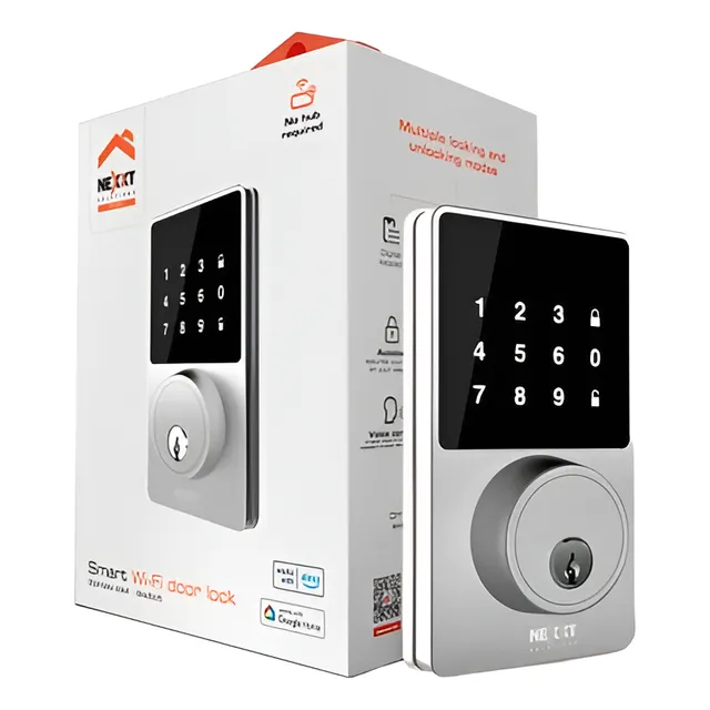 Cerradura Smart Wifi De Nexxt Plateado