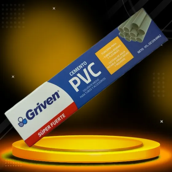 Cemento Solvente Medio Para Tuberias 29,6ml Griven