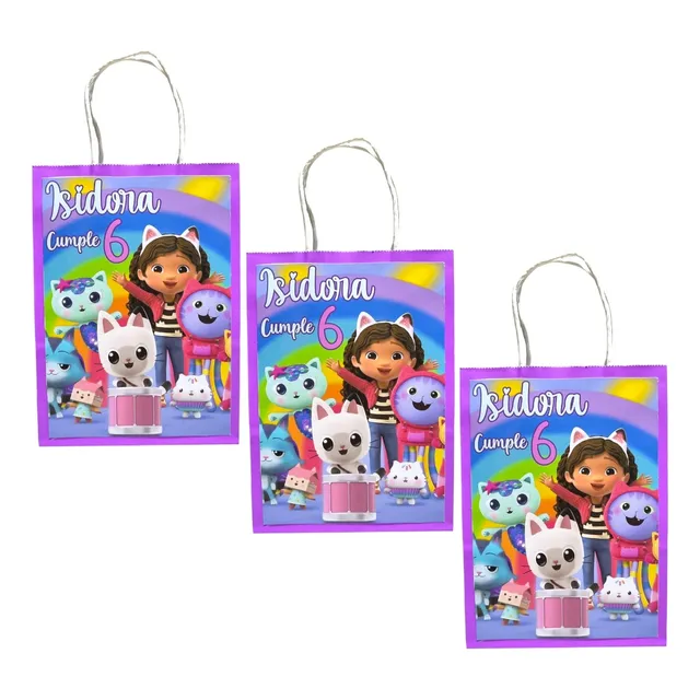 Bolsas Dulceras Cotillon Tematicas Personalizadas X12 Unidad