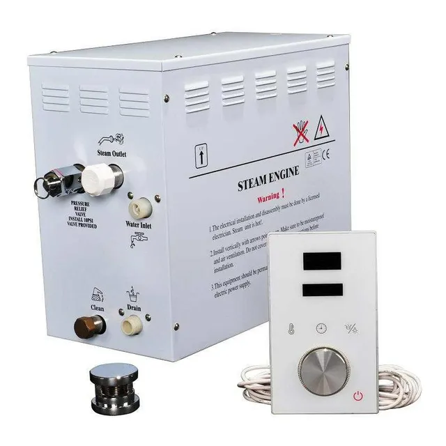 Generador De Vapor Gs08n 9kw 220v / Para Turco (10- 12m3)