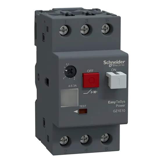Guardamotor Termomagnético GZ1e Tesys 4 6.3a 3p Schneider
