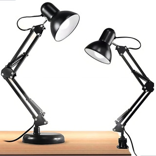 Luminária Pixar Preta Articulada Abajur Led De Mesa Com Garra Suporte Base Flexível Luminária Pixar Preta Articulada Abajur Led De Mesa Com Garra Suporte Base Flexível