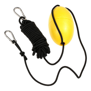 Kayak Anchor Rope, Con Eva Boya Clips De Acero Amarillo Kayak Anchor Rope, Con Eva Boya Clips De Acero Amarillo