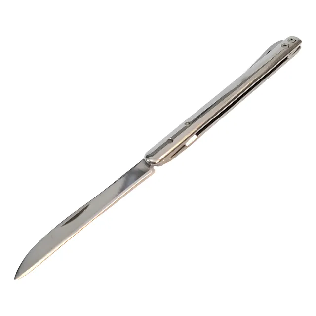 Navaja Plegable Cuchillo Oculto Lapicera Clip Portacion