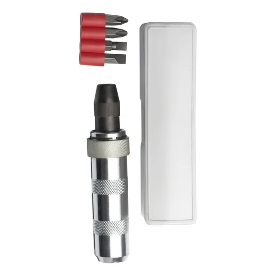Chave De Impacto 5 Peças Com Pontas Phillips Fenda 2xq Eda