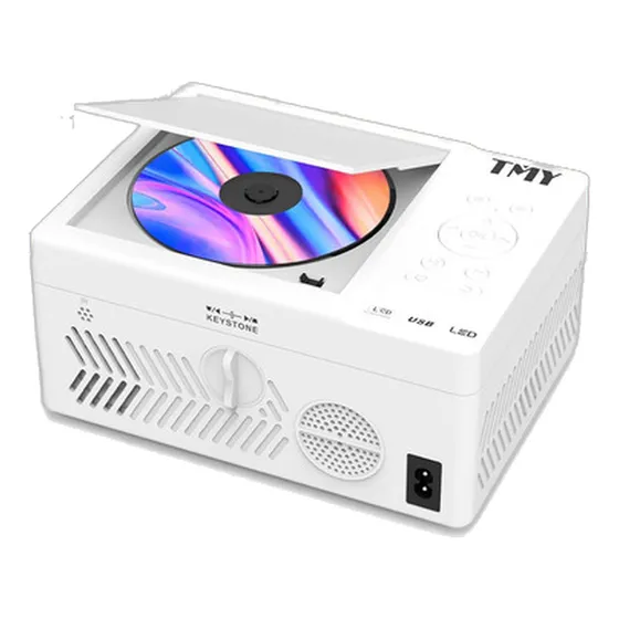 Proyector Bluetooth Portátil Con Dvd Integrado Para Película