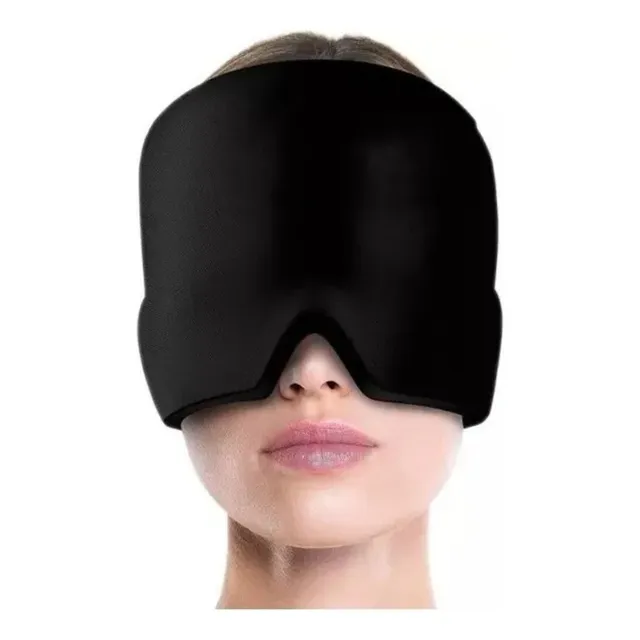 Gorro Gel Alivio Migraña Terapia Frío Dolor Cabe