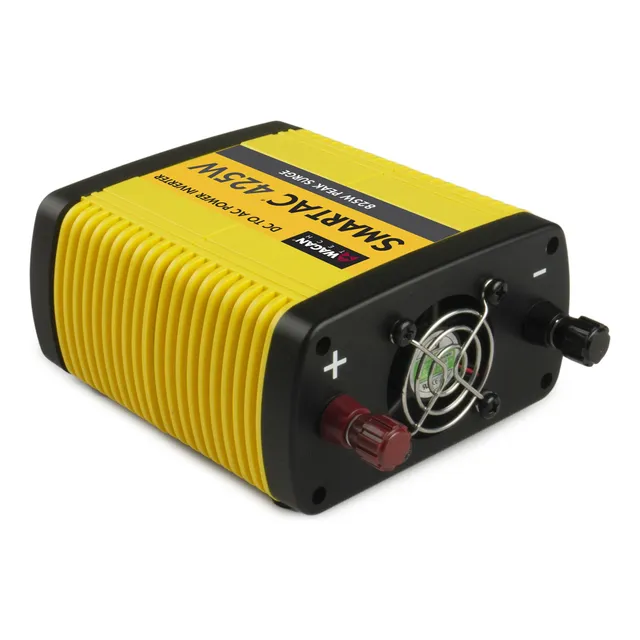 Inversor De Corriente 425 Vatios 15v Cc A 120v Ca Wagan 3706