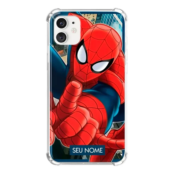 Capa Capinha Personalizada Com Nome Homem-aranha 2