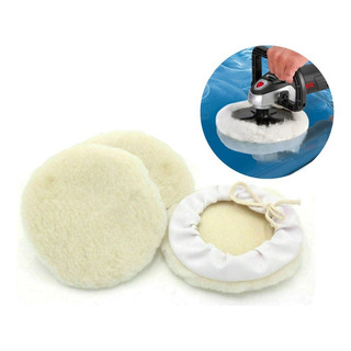 Boina Lã P/ Polimento 5 Pol. Politriz E Furadeira Kit-2 Pçs Boina Lã P/ Polimento 5 Pol. Politriz E Furadeira Kit-2 Pçs