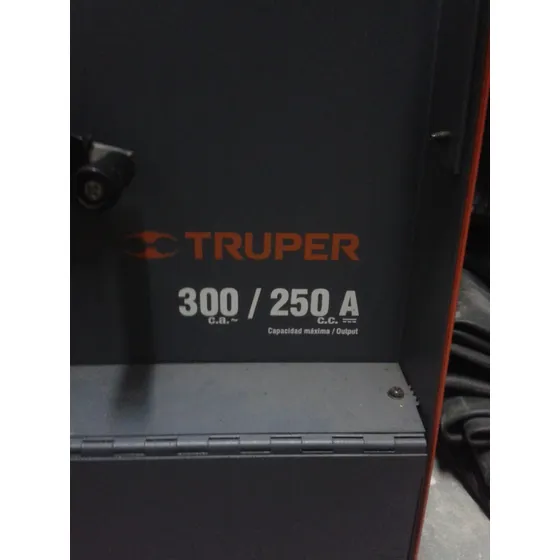Maquina Soldar Truper 220 V Ac-dc 300/250 Amp Mod 14354