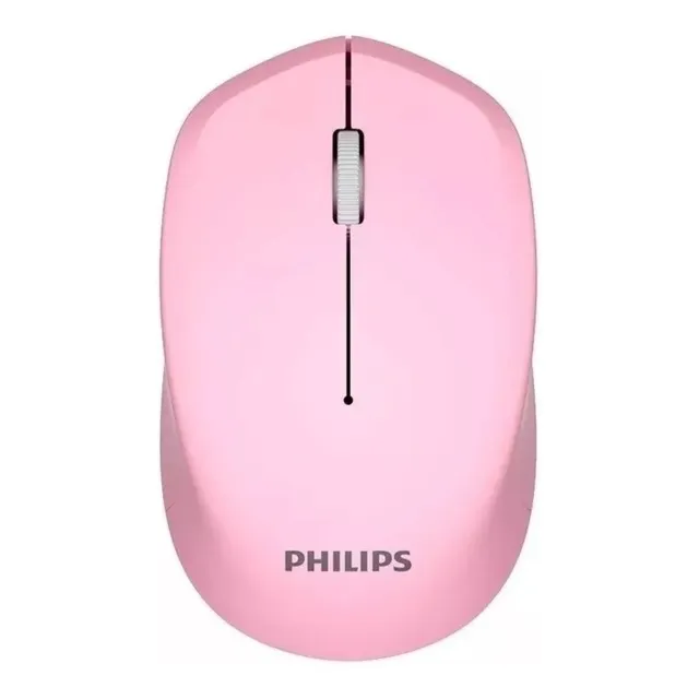 Mouse Phillips Inalambrico M344 Notebook Pc Portable Rosa